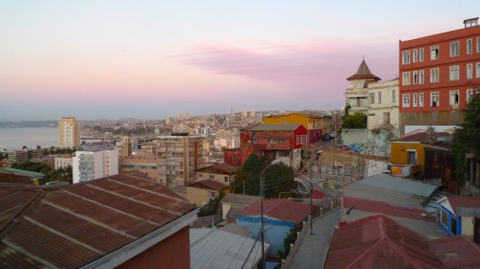 My view in the evening