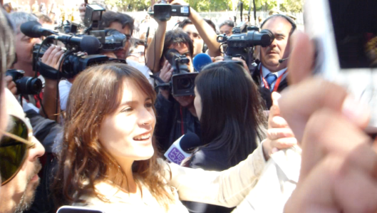 Camila Vallejo, the young communist celebrity, who has become known as one of the key figures in the  fight for free and better education in Chile