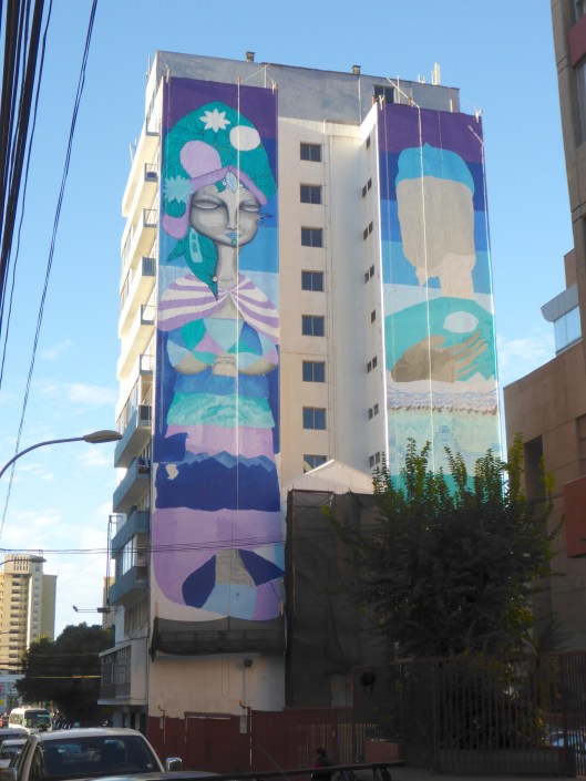 My last look at the mural before leaving Valparaiso