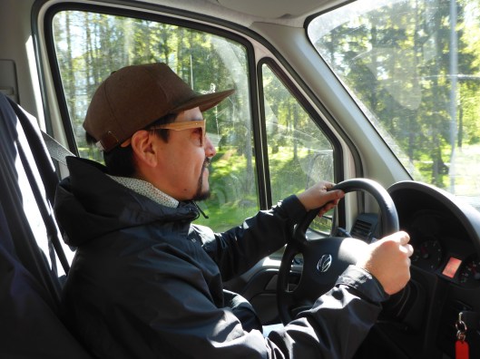 Fetching the crane from Janneniska